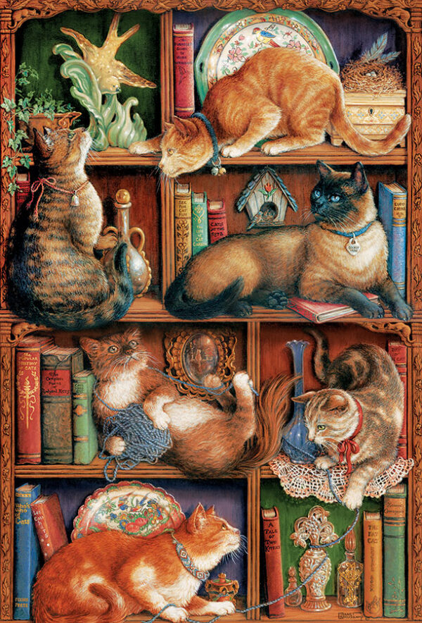 CH Feline Bookcase